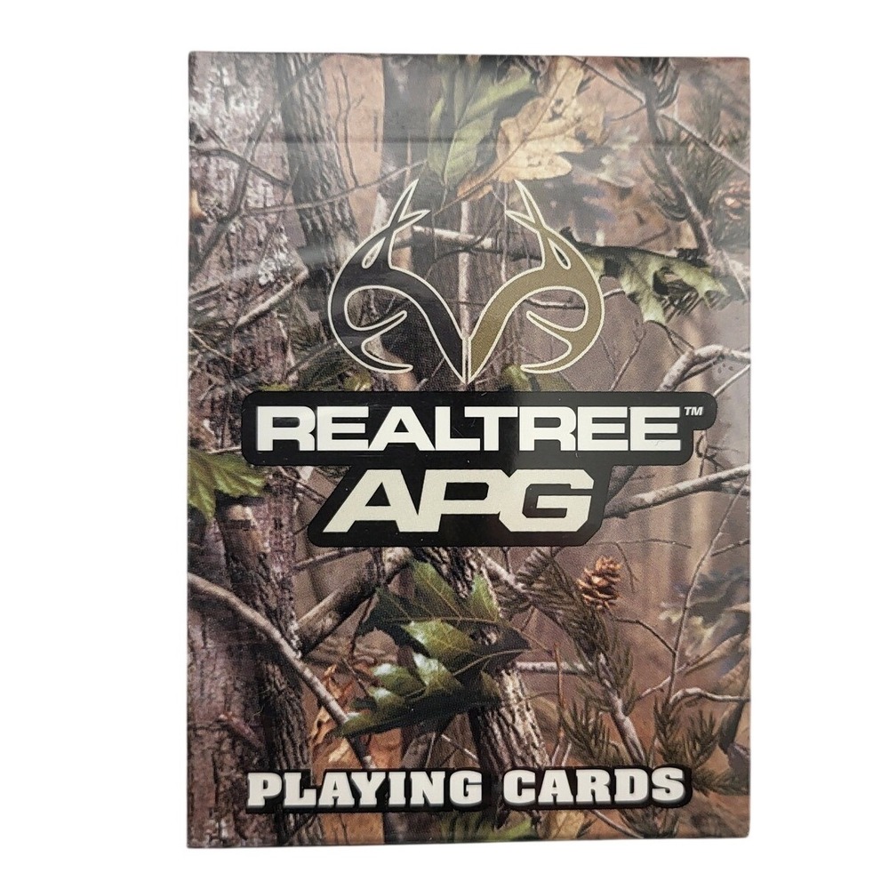 Realtree APG Playing Cards Bicycle Camouflage Hunting‎ Deck 2014 USA Made NEW
